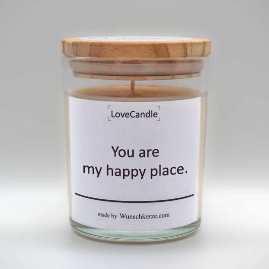 LoveCandle - You are my happy place.