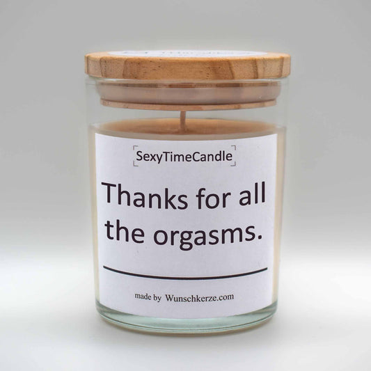 SexyTimeCandle - Thanks for all the orgasms.