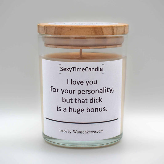 SexyTimeCandle - I love you for your personality, but that dick is a huge bonus.