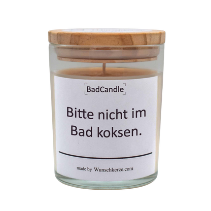 BadCandle - Bitte nicht im Bad koksen.