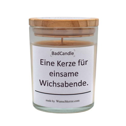 BadCandle - Eine Kerze für einsame Wichsabende.