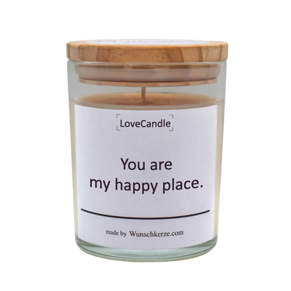 LoveCandle - You are my happy place.