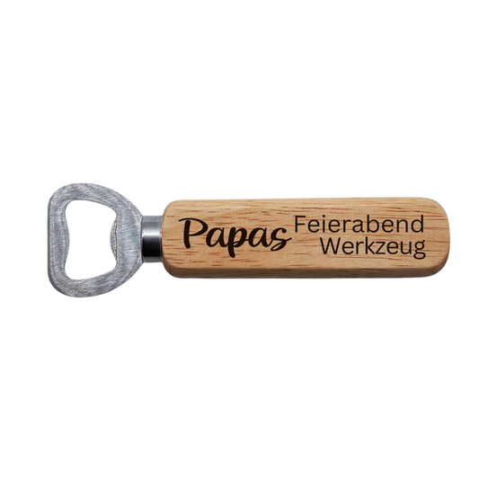 Flaschenöffner - Papas Feierabend Werkzeug