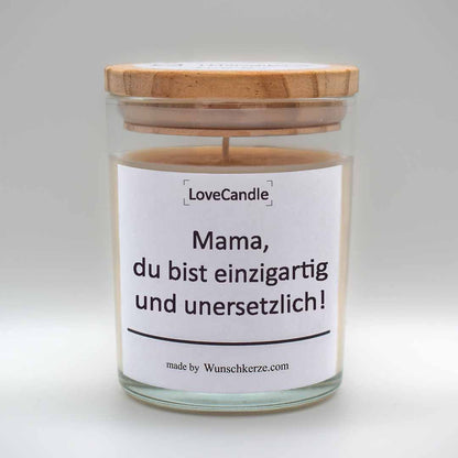 LoveCandle - Mama, du bist einzigartig und unersetzlich!