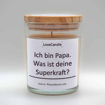 LoveCandle - Ich bin Papa. Was ist deine Superkraft?