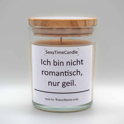 SexyTimeCandle - Ich bin nicht romantisch, nur geil.